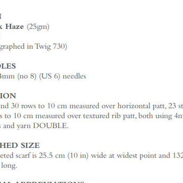 Wavelength Scarf in Rowan Kidsilk Haze - ZB352-00010-ENP - PDF