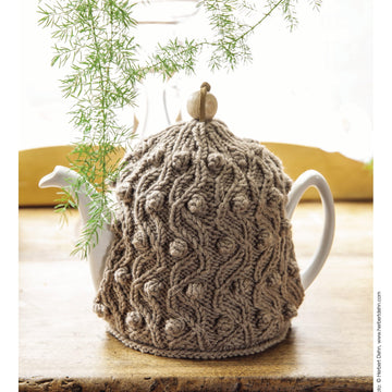 Lana Grossa Tea Cozy in Bingo Melange