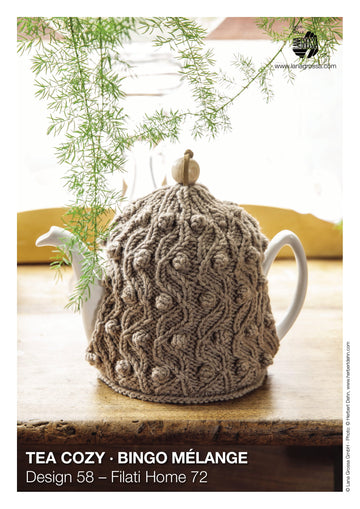 Lana Grossa Tea Cozy Homeware Knitting Pattern