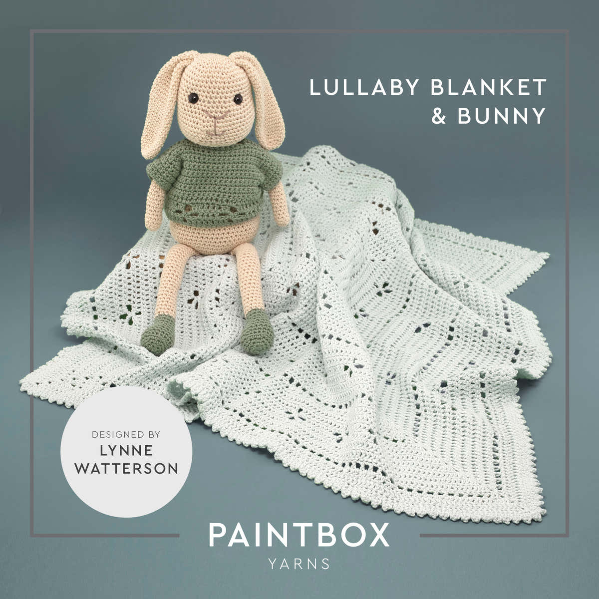 Paintbox Yarns Lullaby Blanket & Bunny Crochet Pattern