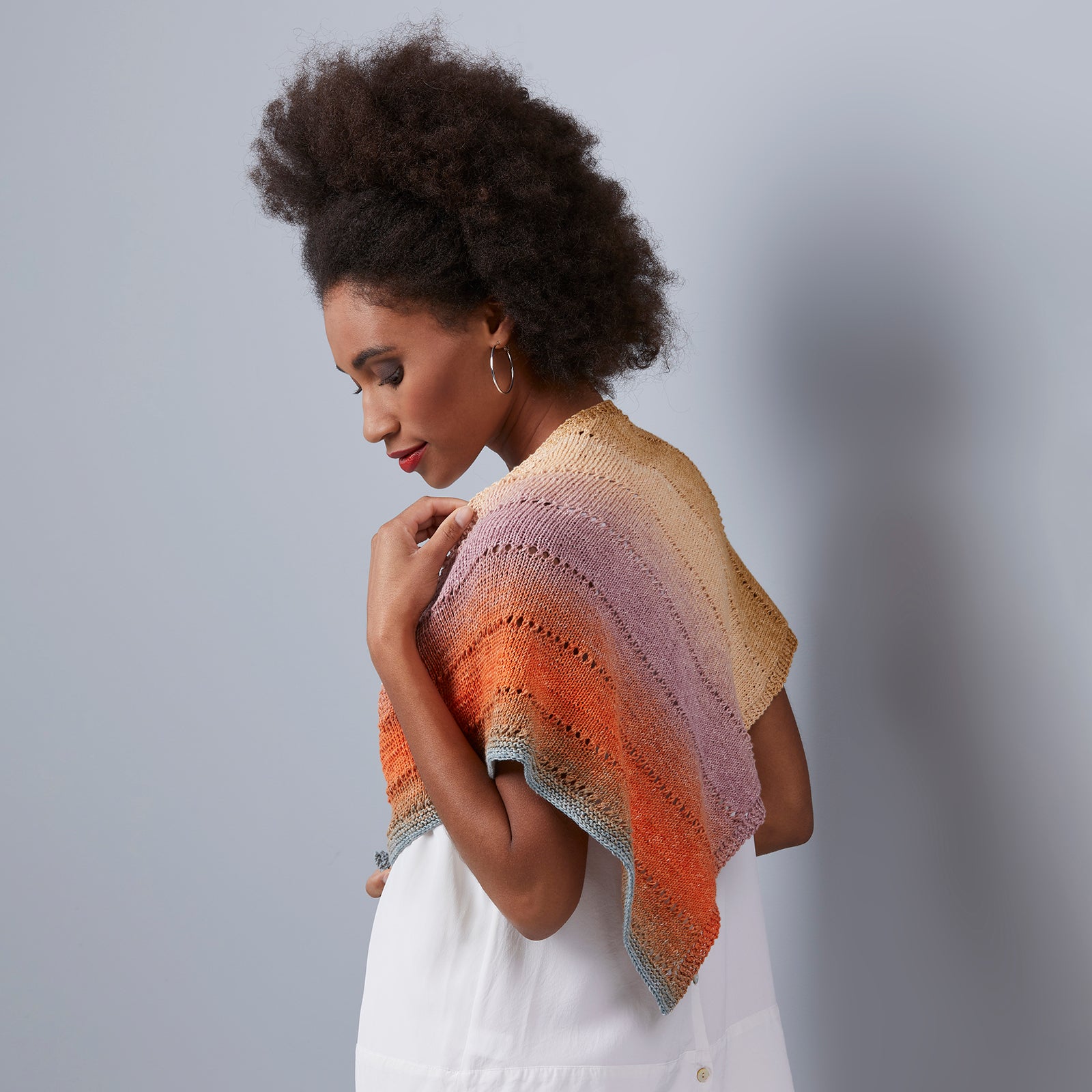 Sesia Demi Shawl Knitting Pattern