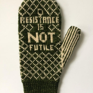 Peace de Resistance Mittens