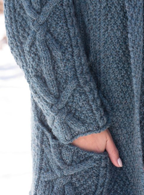 Berroco Morton Cardigan Knitting Pattern