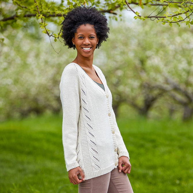 Valley Yarns Colum Cardigan Knitting Pattern