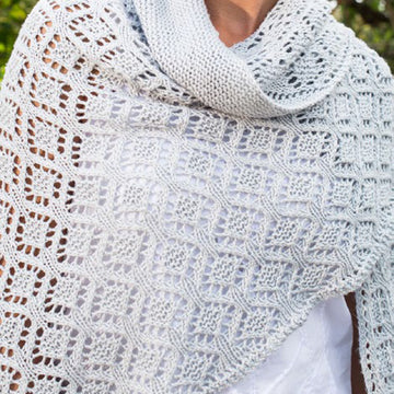 Grenache Shawl Wrap Knitting Pattern
