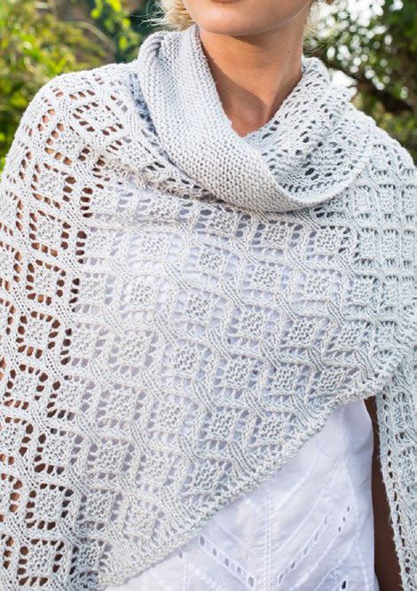 Grenache Shawl Wrap Knitting Pattern