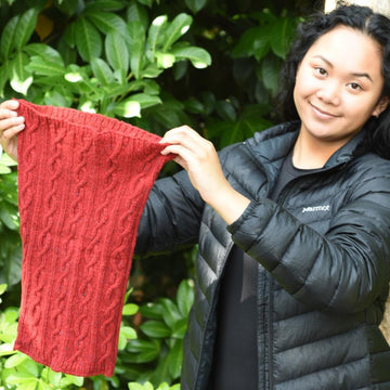 Cascade Yarns DK Cabled Sneed Cowl Knitting Pattern