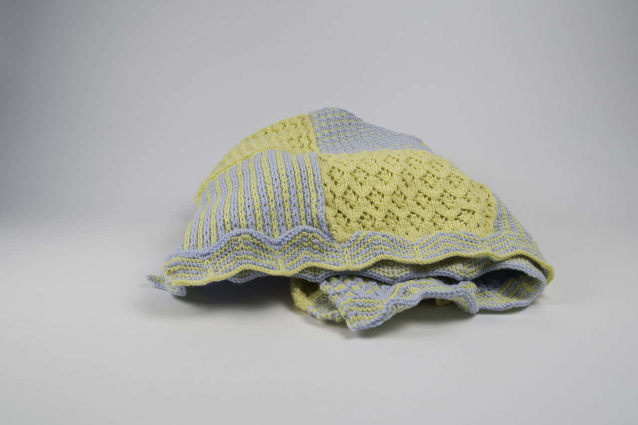 Deramores Slip Stitch Blanket Knitting Pattern