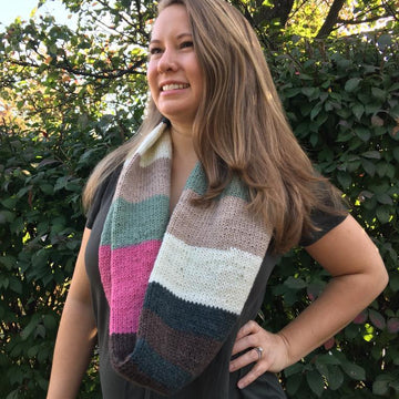 Plymouth Yarn Tubular Cowl Knitting Pattern