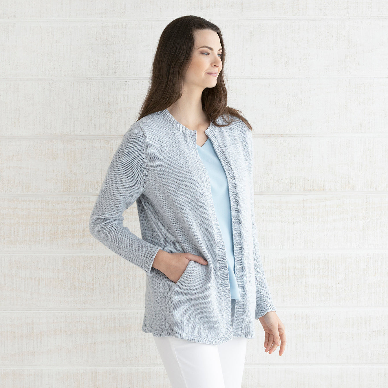 String Parker Cardigan Knitting Pattern