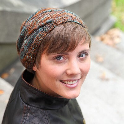 Valley Yarns Swirl Hat Knitting Pattern