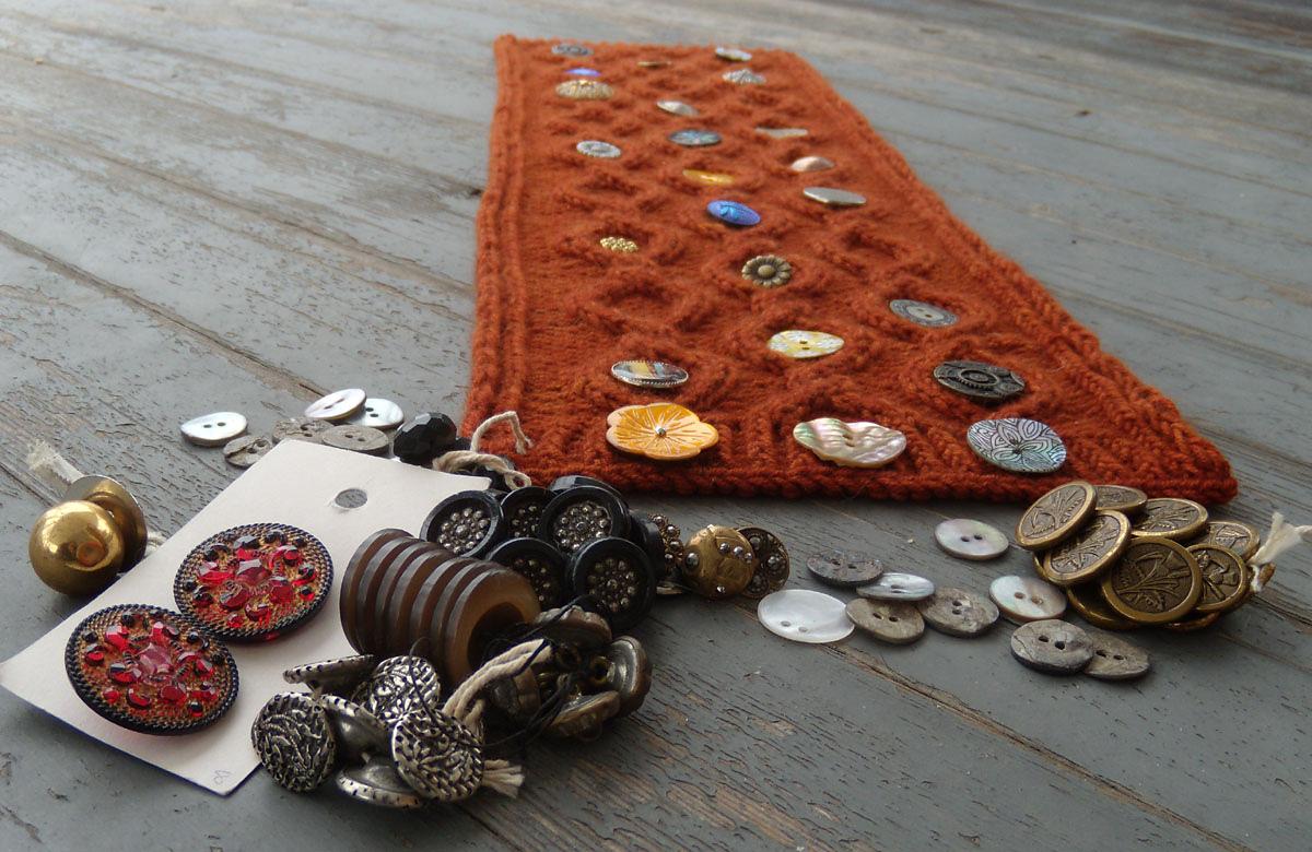 Birmingham Buttons Cowl