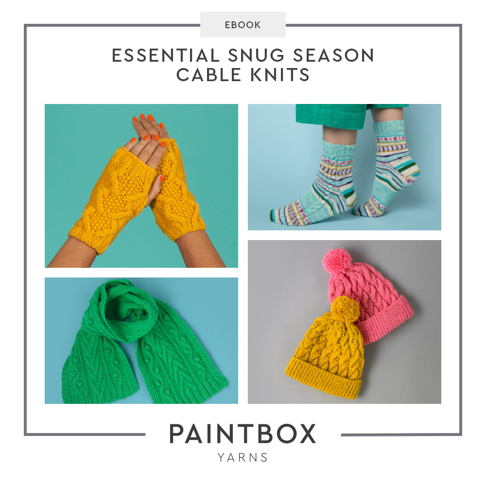 Paintbox Yarns Essential Snug Season Cable Knits Ebook