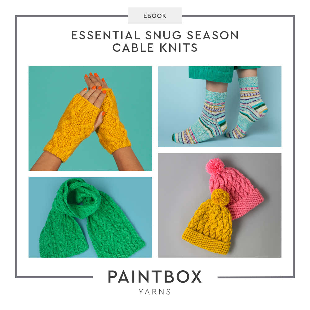 Paintbox Yarns Essential Snug Season Cable Knits Ebook