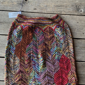 Koigu Fall Leaves Skirt Knitting Pattern