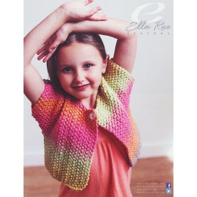Ella Rae Moss Stitch Jacket Cardigan Knitting Pattern