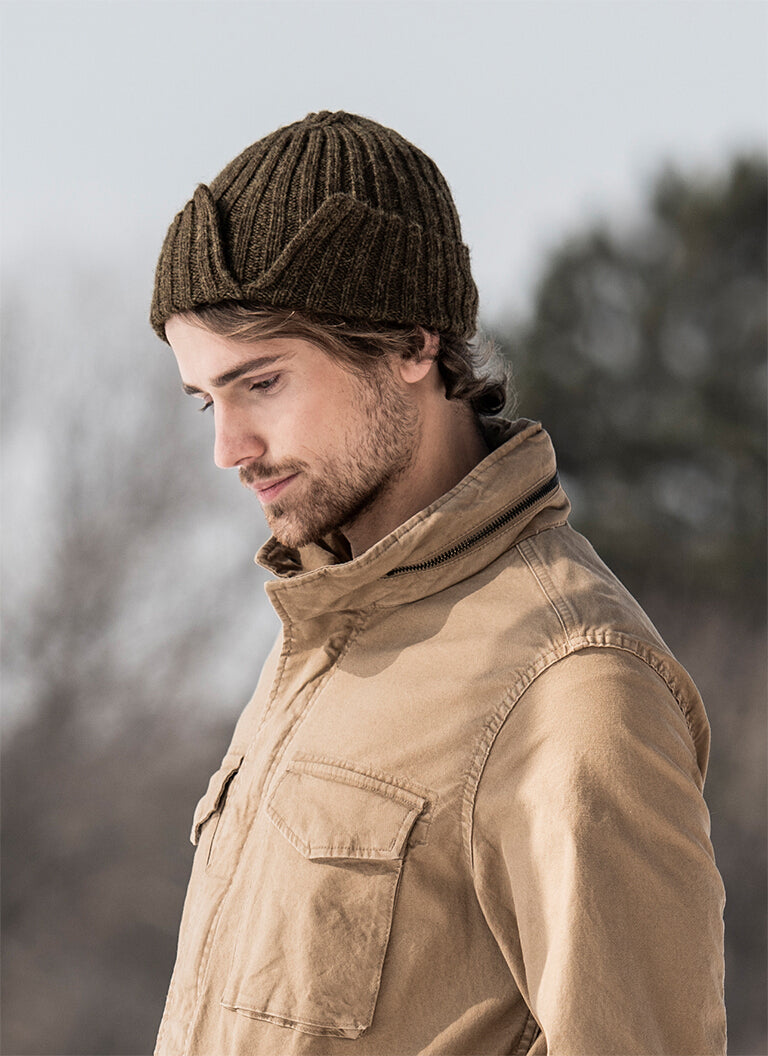 Blue Sky Fibers Split Rib Hat Knitting Pattern