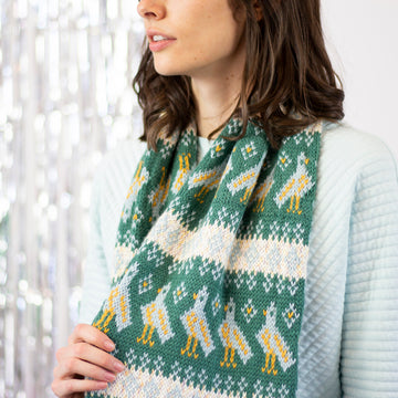 Universal Yarn Partridge Cowl Kit