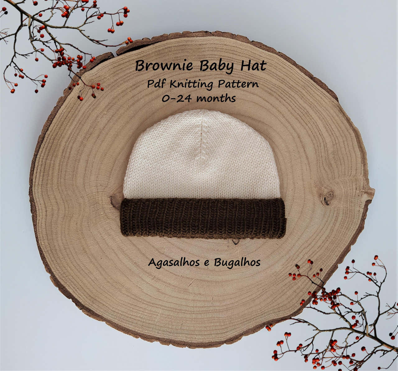 Brownie Baby Hat | 0-24 months
