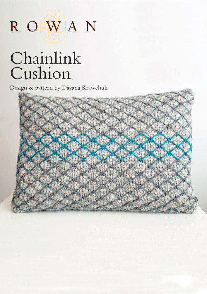 Rowan Chainlink Cushion Knitting Pattern