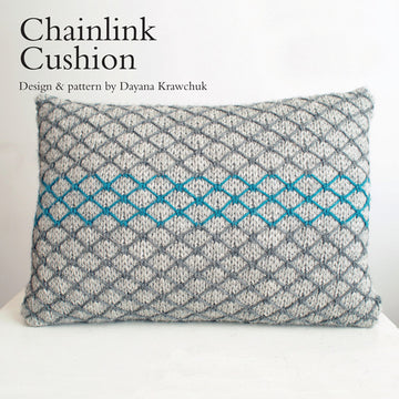 Rowan Chainlink Cushion Knitting Pattern