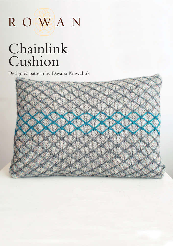 Rowan Chainlink Cushion Knitting Pattern