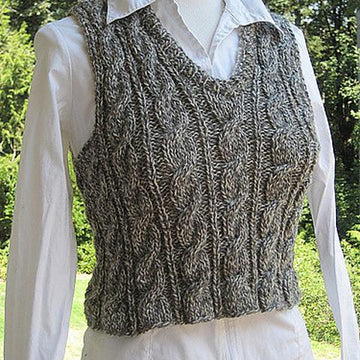 Unisex Cable Vest