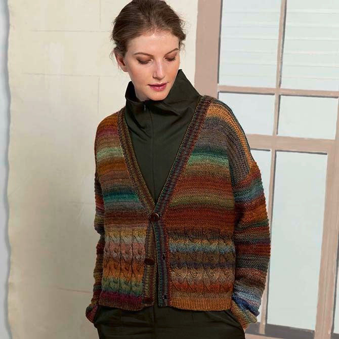 Lang PTO30-11 Cardigan Knitting Pattern
