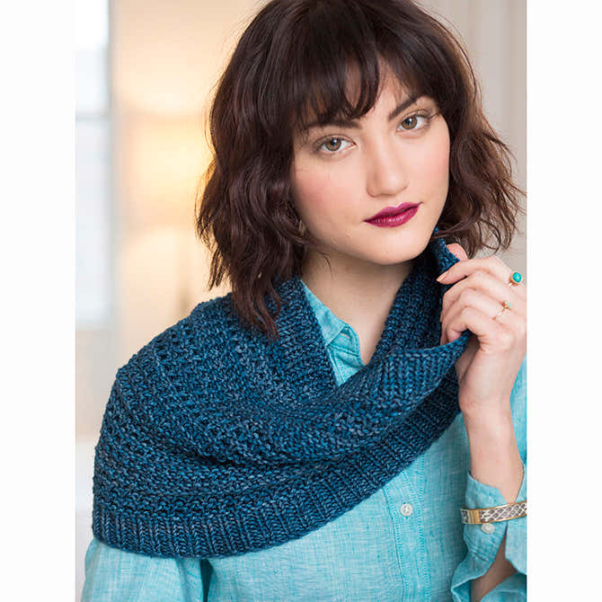 Malabrigo Waterfront Cowl Knitting Pattern