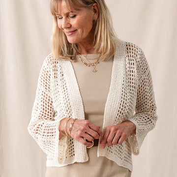 Breton Cardigan in Berroco Modern Linen PDF