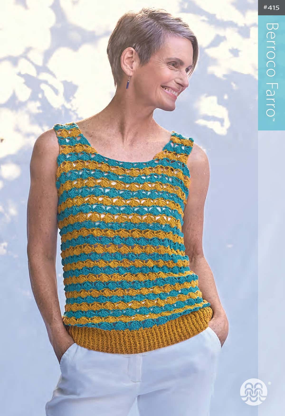 Berroco Farro Cardigan Crochet Pattern
