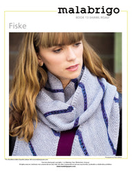 Fiske Shawl Wrap Knitting Pattern