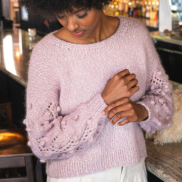 Kunzite Pullover Knitting Pattern