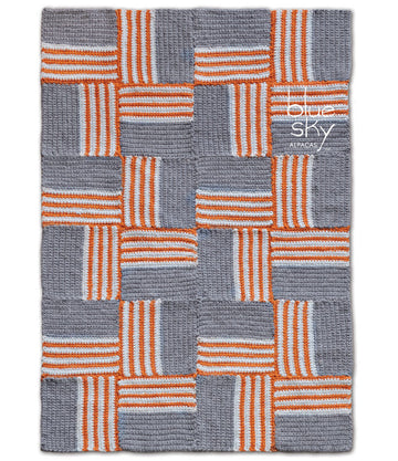 Colorplay Rug in Blue Sky Fibers Bulky PDF