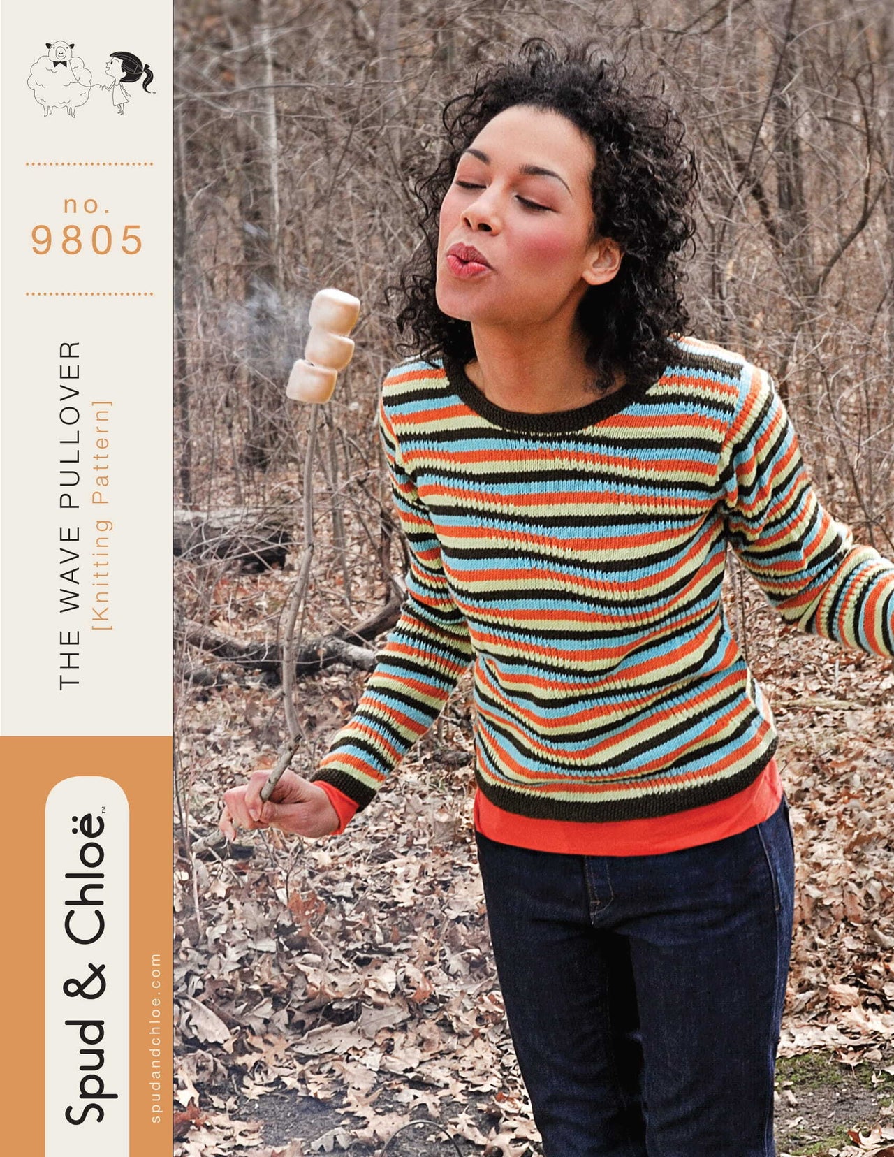 Spud & Chloe by Blue Sky Fibers 9805 The Wave Pullover PDF