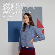 MillaMia Mija Chevron Jumper Knitting Pattern