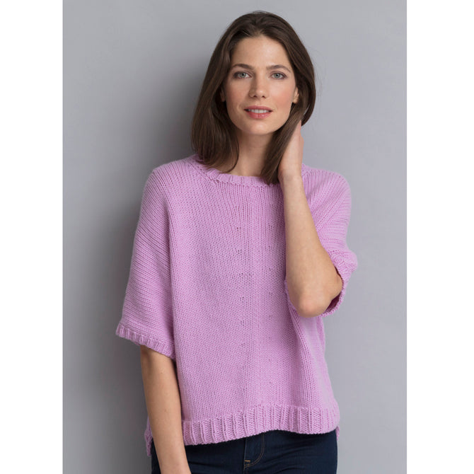 String Portia Hi-Lo Pullover Jumper Knitting Pattern