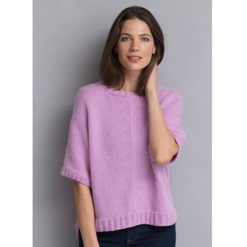 String Portia Hi-Lo Pullover Jumper Knitting Pattern