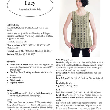 Wildflowerknits Lucy Jumper Knitting Pattern