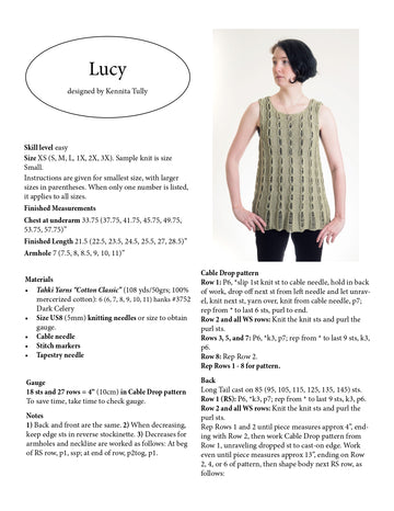 Wildflowerknits Lucy Jumper Knitting Pattern