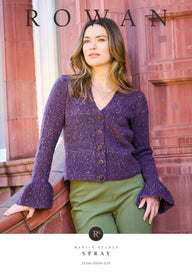 Spray Cardigan Knitting Pattern