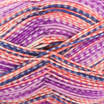 Fuchsia, Navy, Orange, Lilac (5504)