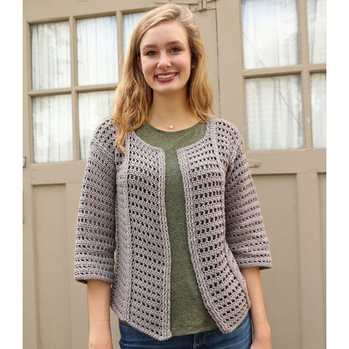Plymouth Yarn Crochet Cardi Pattern