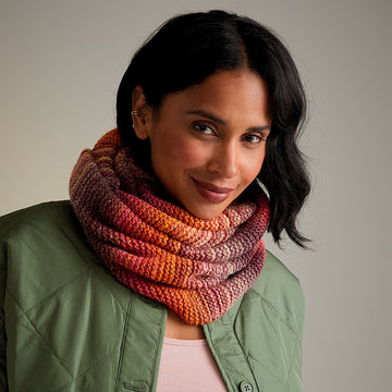 Sirdar Sunset Stroll Snood Accessory Knitting Pattern