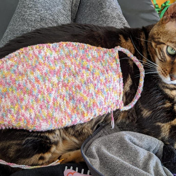 Double-Layer Mask Accessory Knitting Pattern