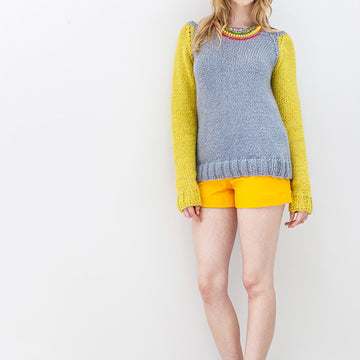 Debbie Bliss Aimee Sweater Knitting Pattern