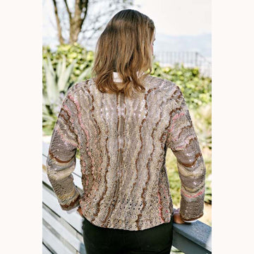 Trendsetter Yarns D Celebrate Side to Side Chevron Cardigan