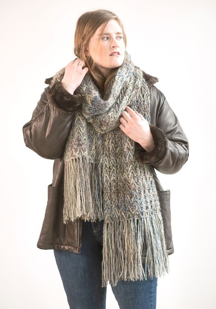 Berroco Avoca Scarf Crochet Pattern