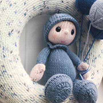 Welcome New Baby Wreath