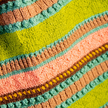 Paintbox Yarns Forest Floor Afghan Knitting Pattern
